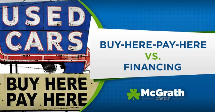 Buy-Here-Pay-Here vs. Financing | McGrath Auto Financing - Cedar Rapids, IA